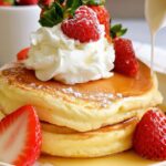Fluffy Japanese Soufflé Pancakes
