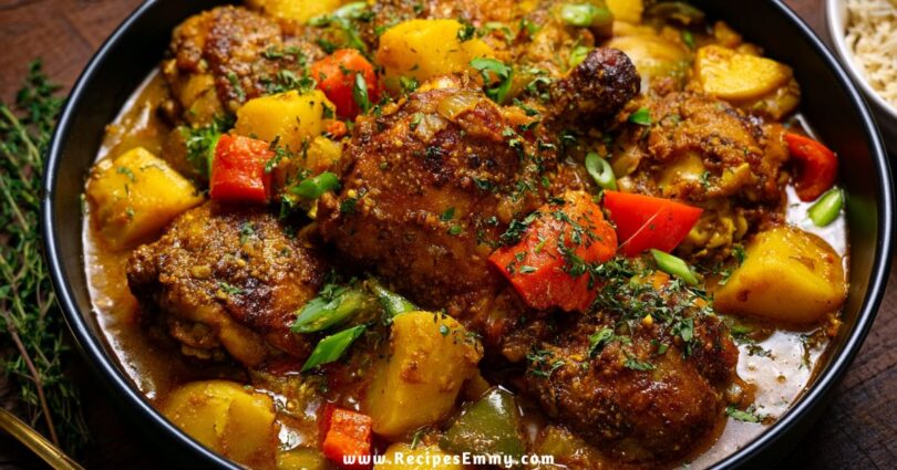 Authentic Jamaican Curry Chicken